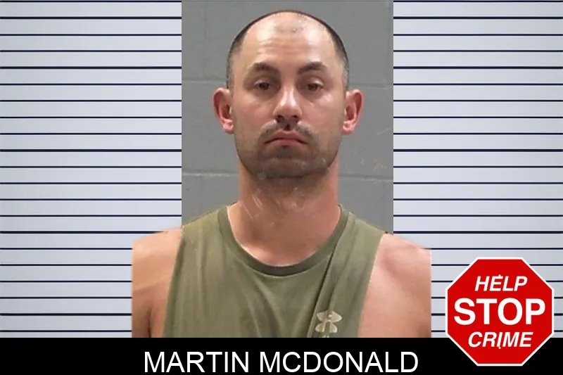 Martin McDonald mugshot