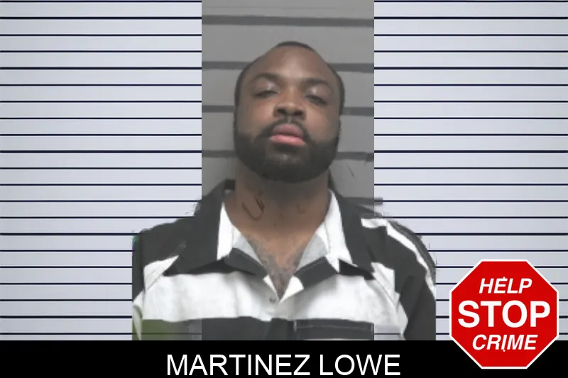 Martinez Lowe mugshot