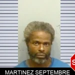 Martinez Septembre mugshot