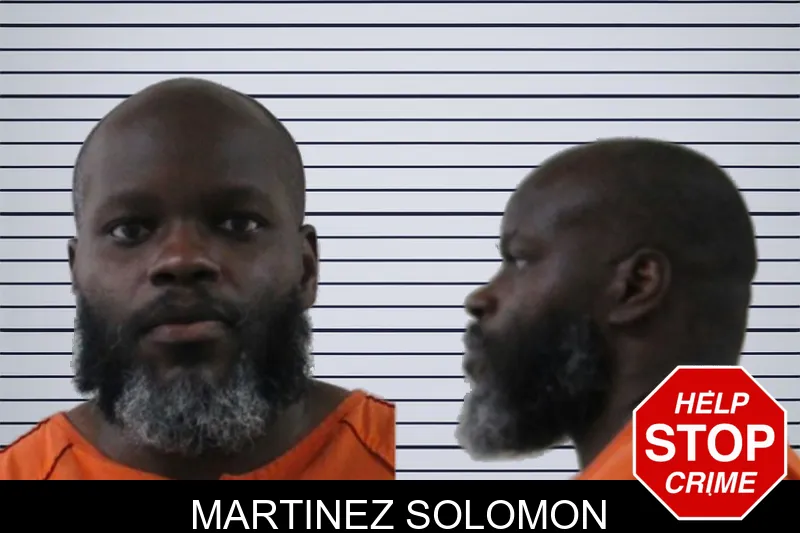 Martinez Solomon mugshot