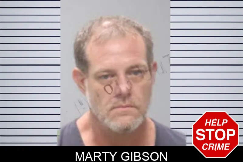 Marty Gibson mugshot