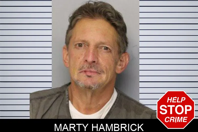 Marty Hambrick mugshot