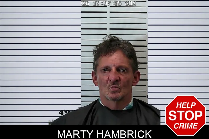 Marty Hambrick mugshot