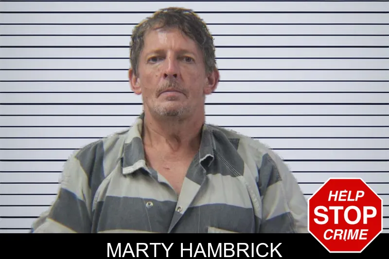 Marty Hambrick mugshot