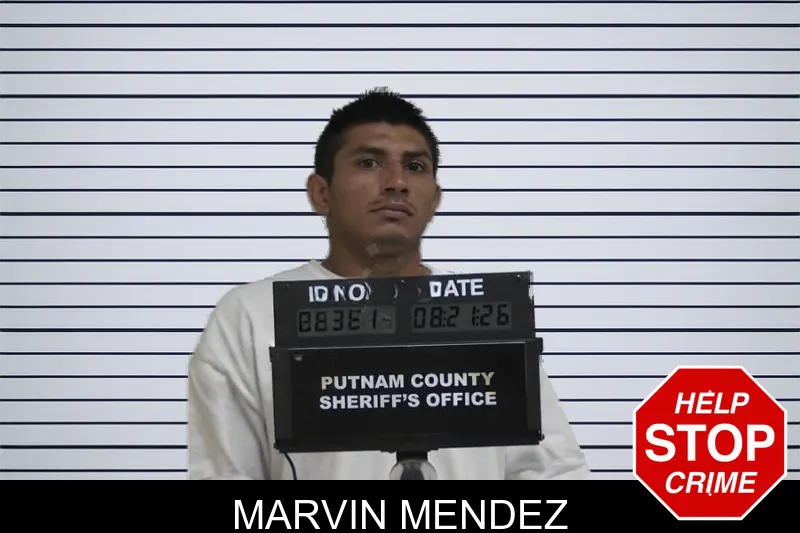 Marvin Mendez mugshot – Putnam County , Georgia Marvin Mendez mugshot