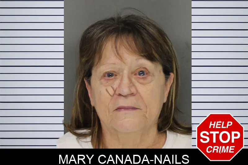 Mary Canada-Nails mugshot