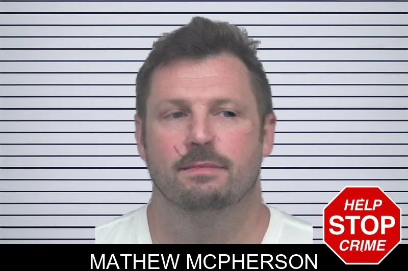 Mathew McPherson mugshot