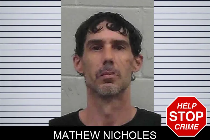 Mathew Nicholes mugshot
