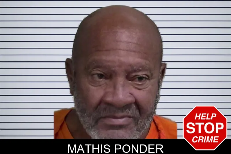 Mathis Ponder mugshot