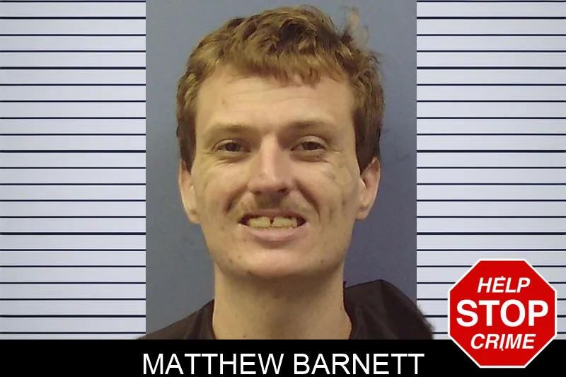 Matthew Barnett mugshot