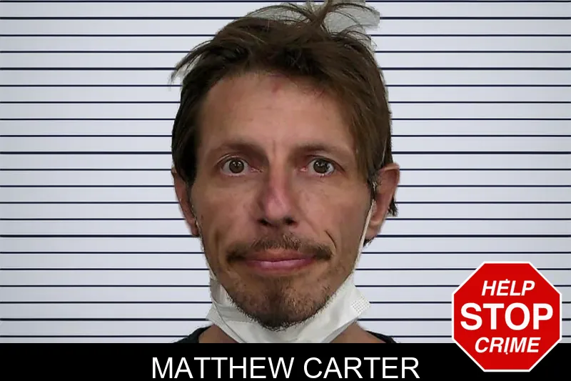 Matthew Carter mugshot
