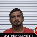 Matthew Clements mugshot