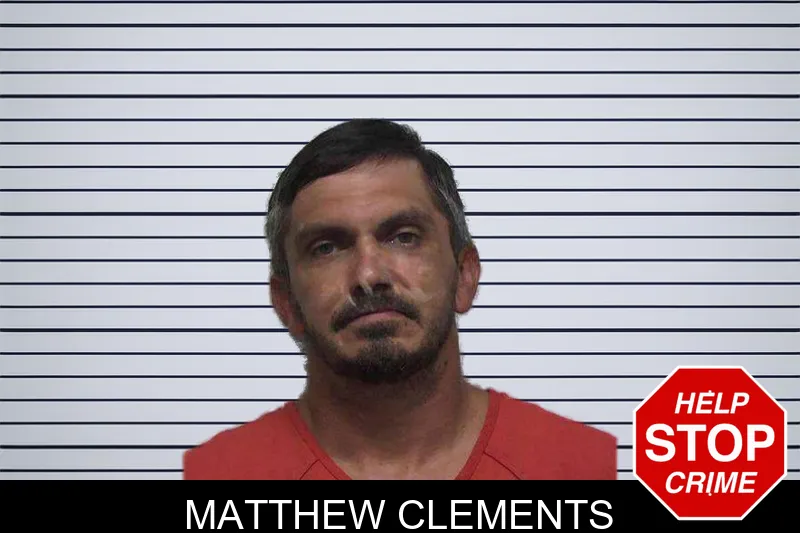 Matthew Clements mugshot
