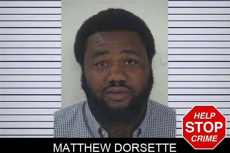 Matthew Dorsette mugshot