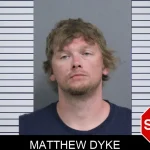 Matthew Dyke mugshot – Catoosa County , Georgia Matthew Dyke mugshot
