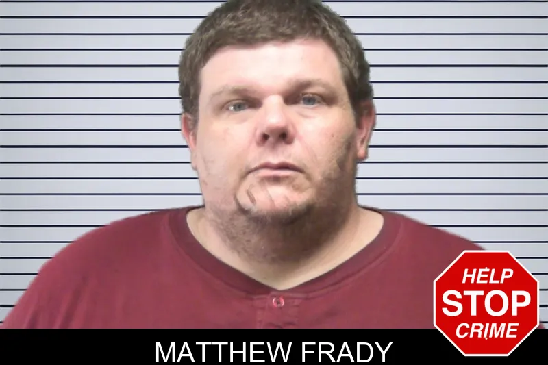 Matthew Frady mugshot