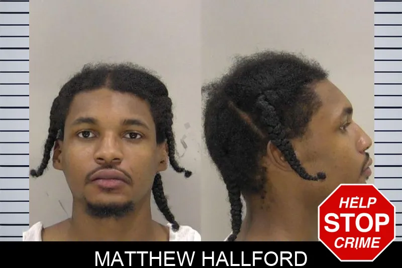 Matthew Hallford mugshot