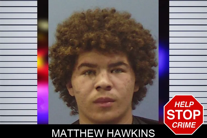Matthew Hawkins mugshot