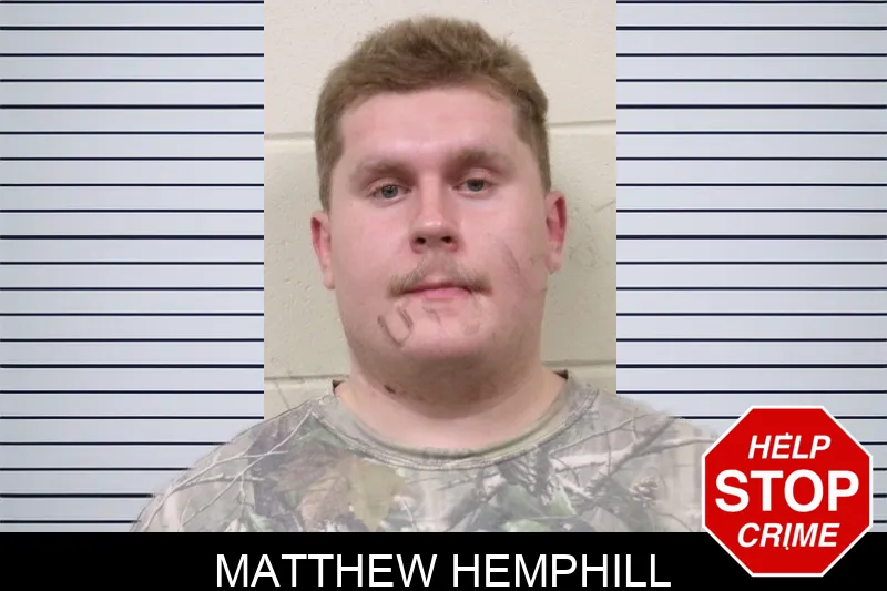 Matthew Hemphill mugshot