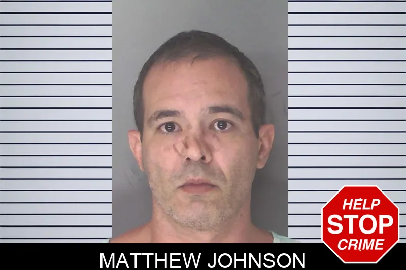 Matthew Johnson mugshot