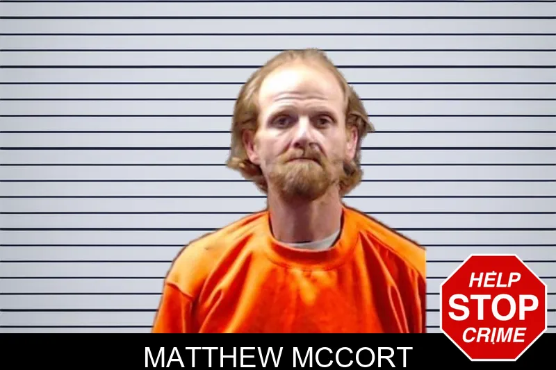 Matthew McCort mugshot