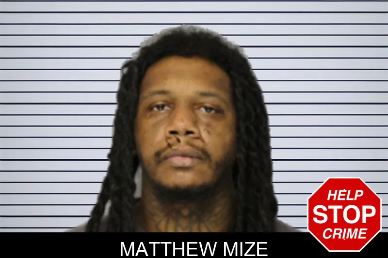 Matthew Mize mugshot