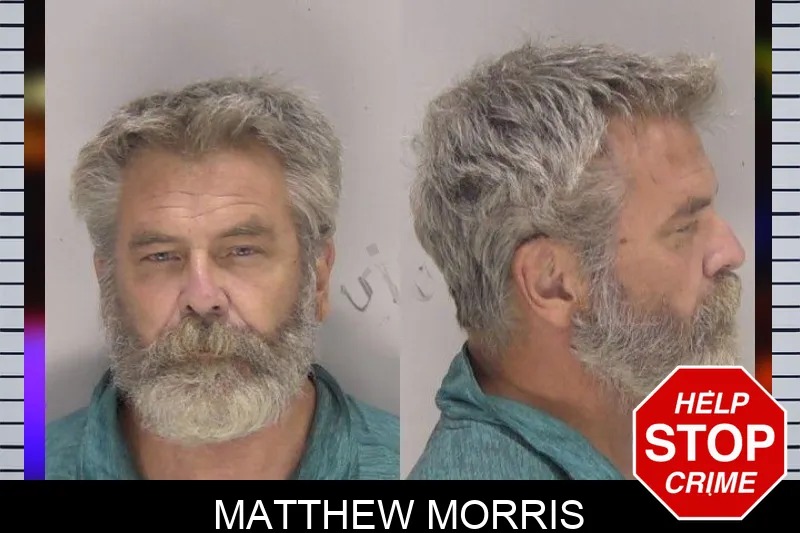 Matthew Morris mugshot