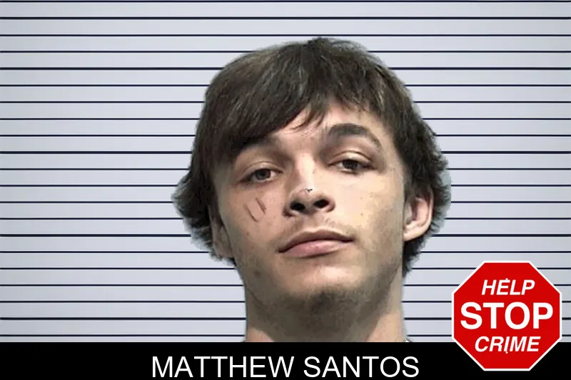 Matthew Santos mugshot