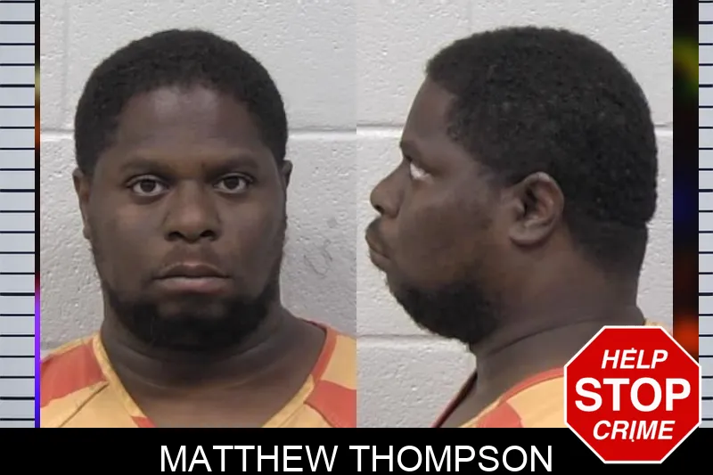 Matthew Thompson mugshot
