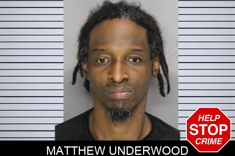 Matthew Underwood mugshot