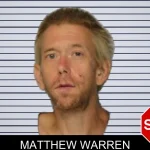 Matthew Warren mugshot