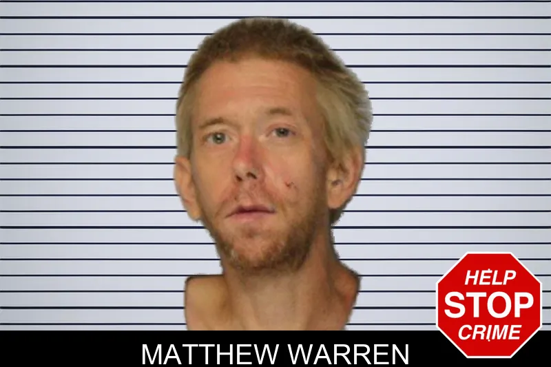 Matthew Warren mugshot