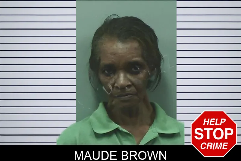 Maude Brown mugshot