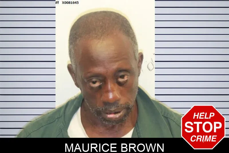 Maurice Brown mugshot