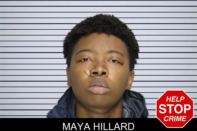 Maya Hillard mugshot
