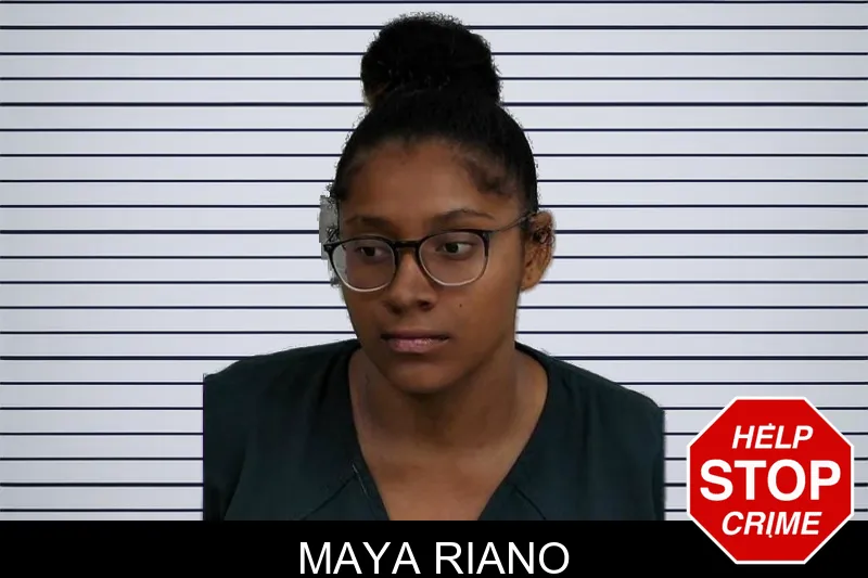 Maya Riano mugshot