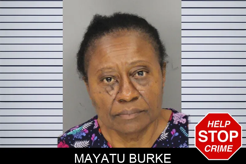 Mayatu Burke mugshot