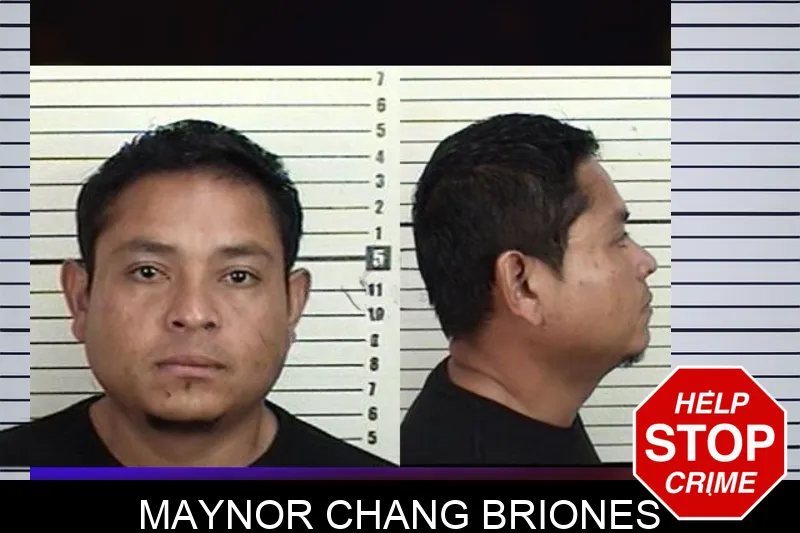 Maynor Chang Briones mugshot