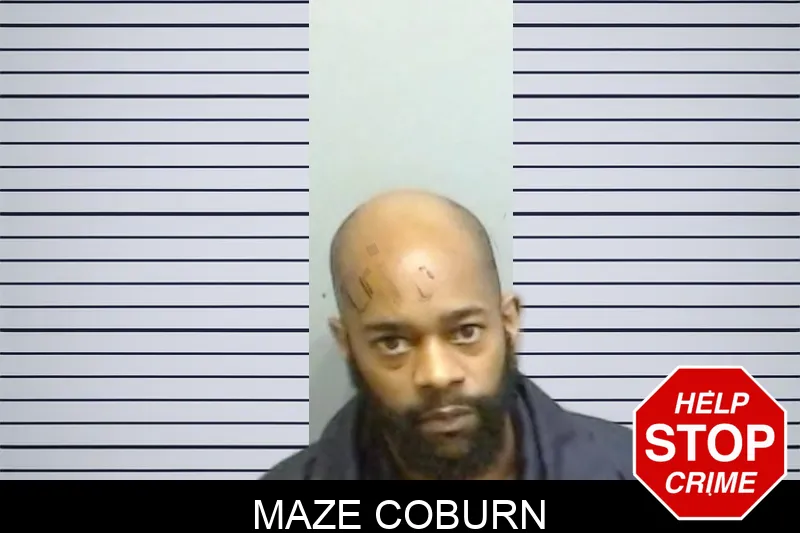 Maze Coburn mugshot
