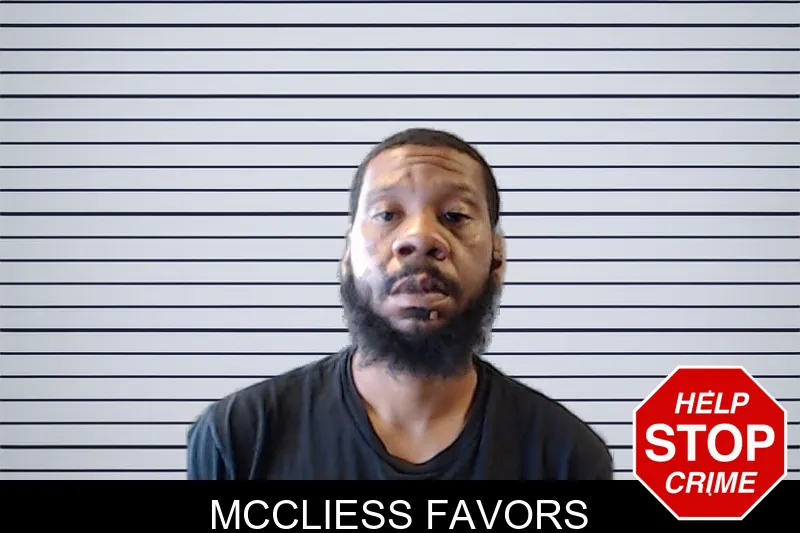 McCliess Favors mugshot