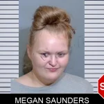 Megan Saunders mugshot