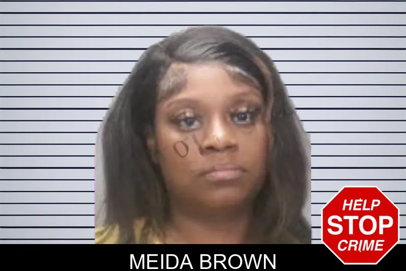 Meida Brown mugshot – Muscogee County , Georgia Meida Brown mugshot