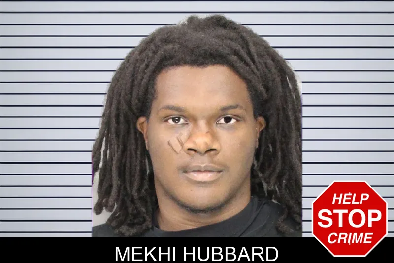 Mekhi Hubbard mugshot