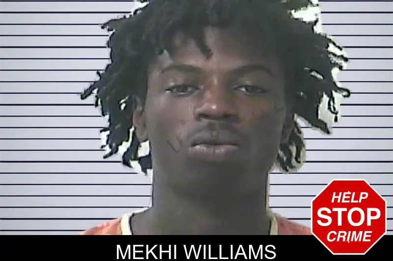 Mekhi Williams mugshot
