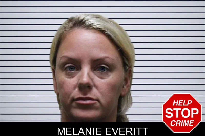 Melanie Everitt mugshot