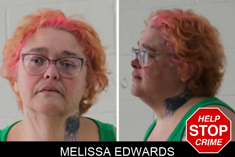 Melissa Edwards mugshot