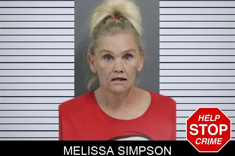 Melissa Simpson mugshot