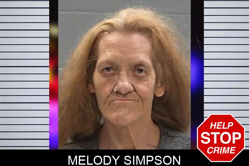 Melody Simpson mugshot