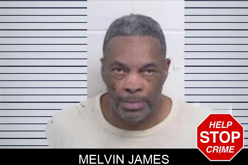 Melvin James mugshot
