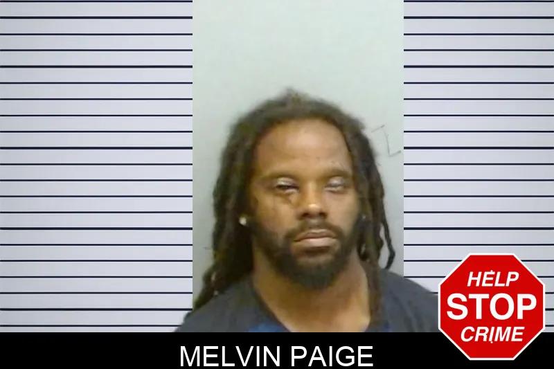 Melvin Paige mugshot